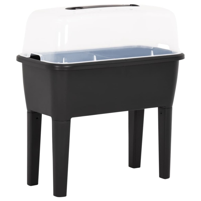 Canteiro elevado 77x38,7x82 cm PP-Vasos e floreiras-Home Retail