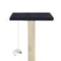 Árvore p/ gatos c/ postes arranhadores sisal 95 cm azul escuro