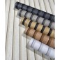 Noordwand Papel de parede Botanica Wooden Slats preto e cinzento