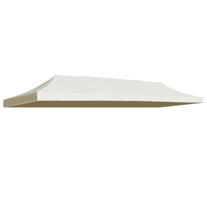 Teto para tendas de festas 3x6 m creme-Topos para toldos e gazebos-Home Retail