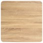 Mesa bistrô 60x60 cm MDF castanho-claro