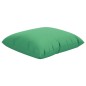 Almofadas decorativas 4 pcs 40x40 cm tecido verde