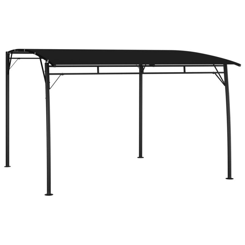 Toldo para-sol de jardim 3x3x2,55 m antracite-Toldos e gazebos-Home Retail