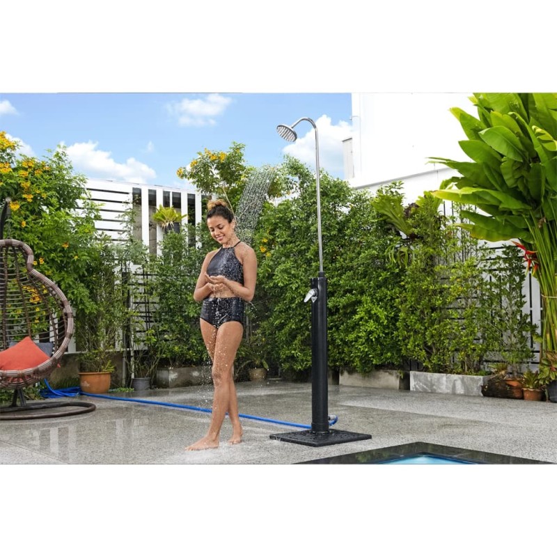 Bestway Chuveiro de exterior Solar Flow 8 L preto-Acessórios para piscinas e spa-Home Retail