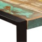 Mesa de jantar 180x90x75 cm madeira recuperada maciça