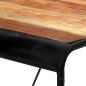 Mesa de jantar 180x90x76 cm madeira recuperada maciça