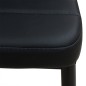 VidaXL Conjunto mesa de jantar e cadeiras 3 pcs preto