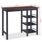 Conjunto de bar 3 pcs MDF preto