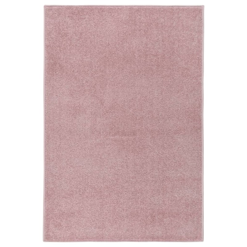 Tapete de pelo curto 200x290 cm rosa-Tapetes-Home Retail