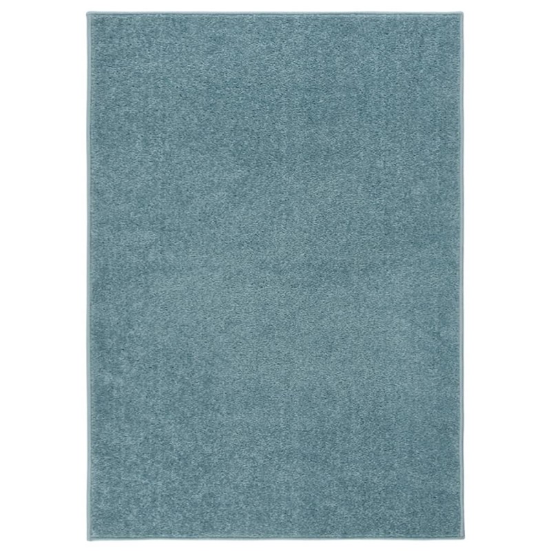 Tapete de pelo curto 240x340 cm azul-Tapetes-Home Retail