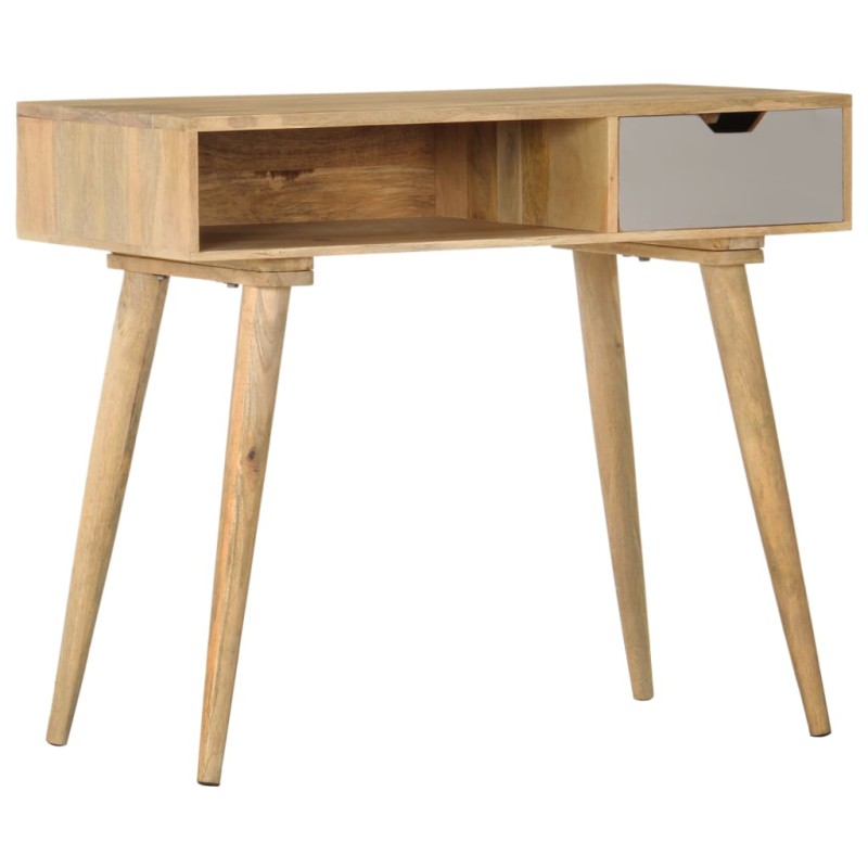 Mesa consola 89x44x76 cm madeira de mangueira maciça-Mesas de apoio-Home Retail