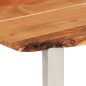 Mesa de jantar 180x90x76 cm madeira de acácia maciça