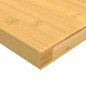 Prateleira de parede 40x20x2,5 cm bambu