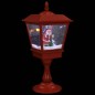 Candeeiro pedestal natalício com Pai Natal 64 cm LED