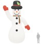 Boneco de neve insuflável com luzes LED 805 cm