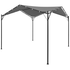 Gazebo 4x4 m antracite