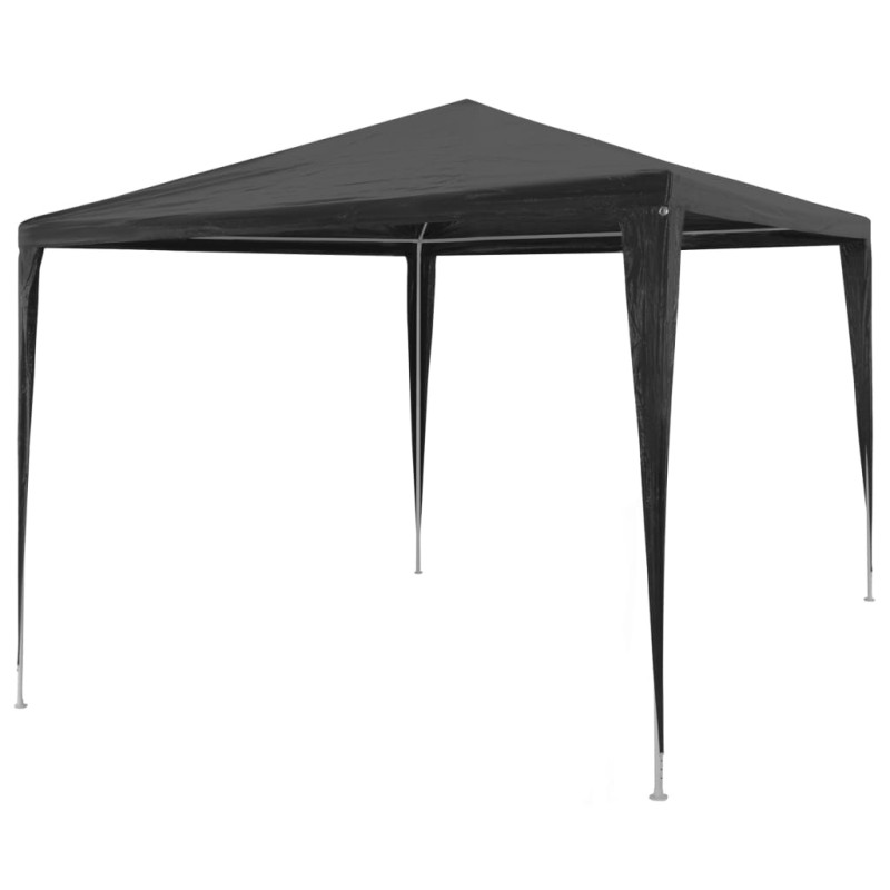 Tenda para festas 3x3 m PE antracite-Toldos e gazebos-Home Retail