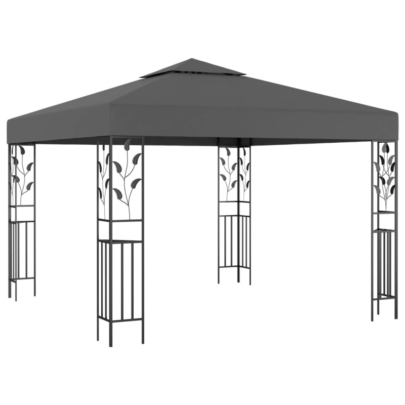 Gazebo 3x3 m antracite-Toldos e gazebos-Home Retail