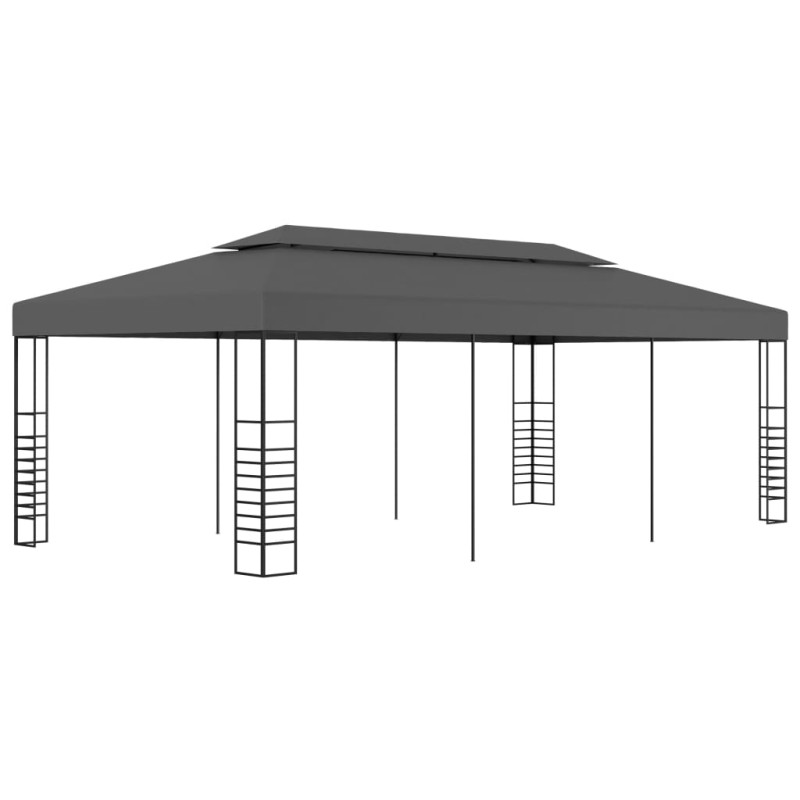 Gazebo/tenda 3x6 m antracite-Toldos e gazebos-Home Retail