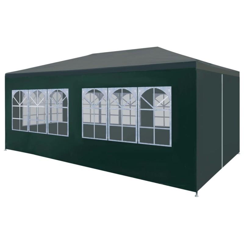 Tenda para festas 3x6 m verde-Toldos e gazebos-Home Retail