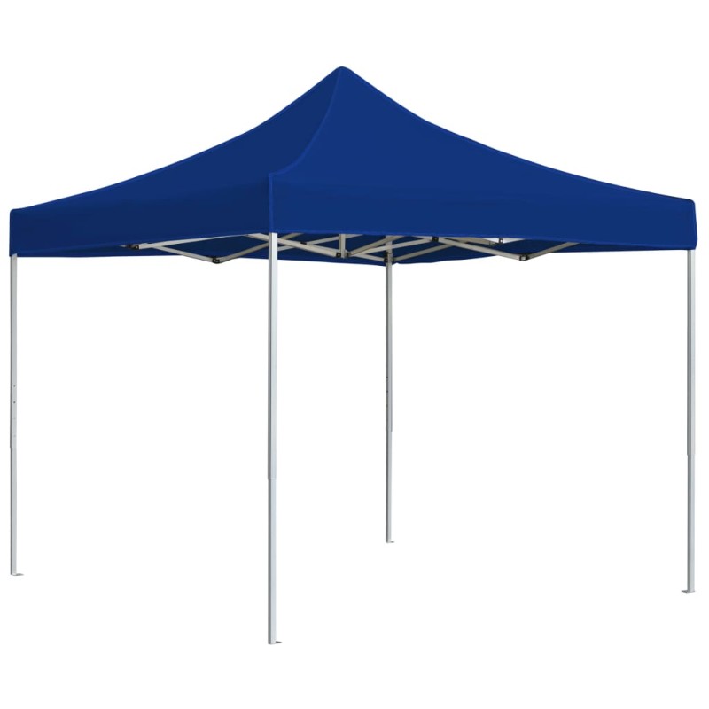 Tenda para festas dobrável profissional 2x2 m alumínio azul-Toldos e gazebos-Home Retail