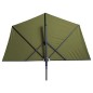 Madison Guarda-sol de varanda Sun Wave 270x150 cm verde salva