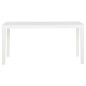 Mesa de jardim 150x90x72 cm PP branco