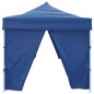 Tenda para festas pop-up dobrável c/ 8 paredes 3x9 m azul