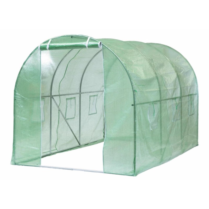 Nature Estufa 3,5x2x2 m verde-Estufas-Home Retail