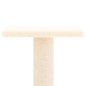 Árvore para gatos c/ postes arranhadores sisal 73 cm cor creme