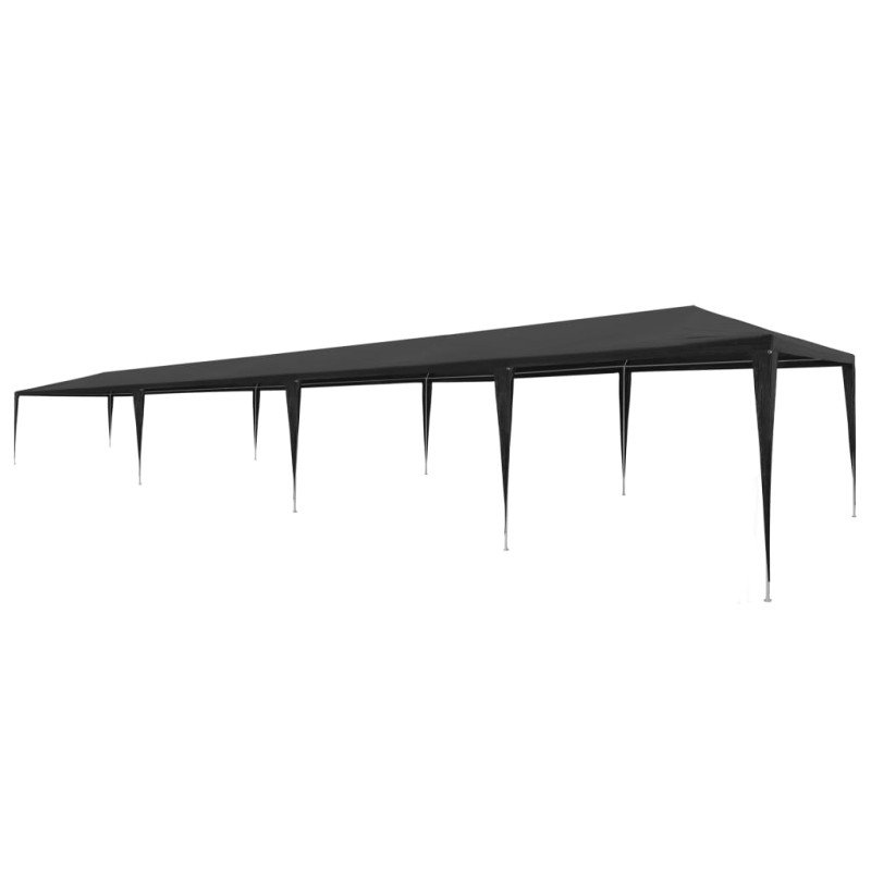 Tenda para festas 3x12 m PE antracite-Toldos e gazebos-Home Retail