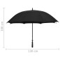 Guarda-chuva 130 cm preto