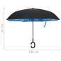 Guarda-chuva c/ pega em forma de C 108 cm preto