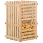 Caixa para batatas 50x50x80 cm pinho maciço