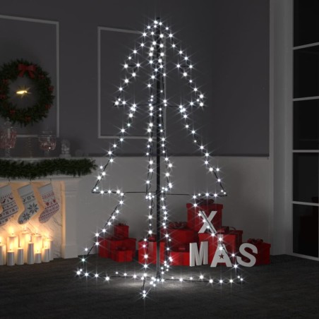 Árvore de Natal em cone 200 LEDs 98x150 cm interior e exterior