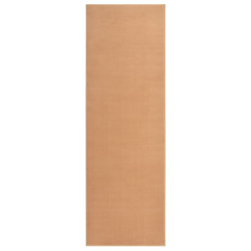 Passadeira 80x250 cm polipropileno bege-Tapetes-Home Retail