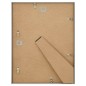 Molduras para parede ou mesa 5 pcs 40x50 cm MDF prateado