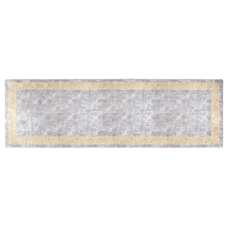 Tapete lavável antiderrapante 80x300 cm cinzento-Tapetes-Home Retail