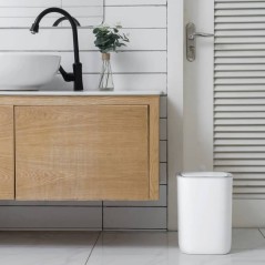 EKO Caixote do lixo com sensor smart Morandi 12 L branco