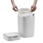 EKO Caixote do lixo com sensor smart Morandi 12 L branco