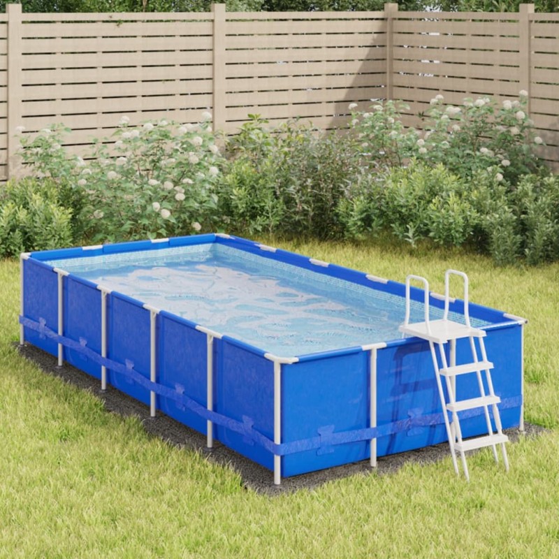 Pano para chão de piscinas 420x220 cm poliéster geotêxtil cinza-Capas para piscinas e plástico para forrar pisos-Home Retail