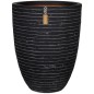 Capi Vaso elegante e baixo Nature Row 46x58 cm antracite KRWZ783