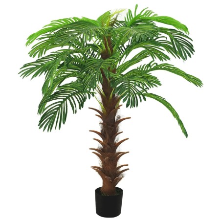 Palmeira cica artificial com vaso 140 cm verde