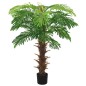 Palmeira cica artificial com vaso 140 cm verde