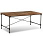 Mesa de jantar madeira reciclada maciça 180 cm