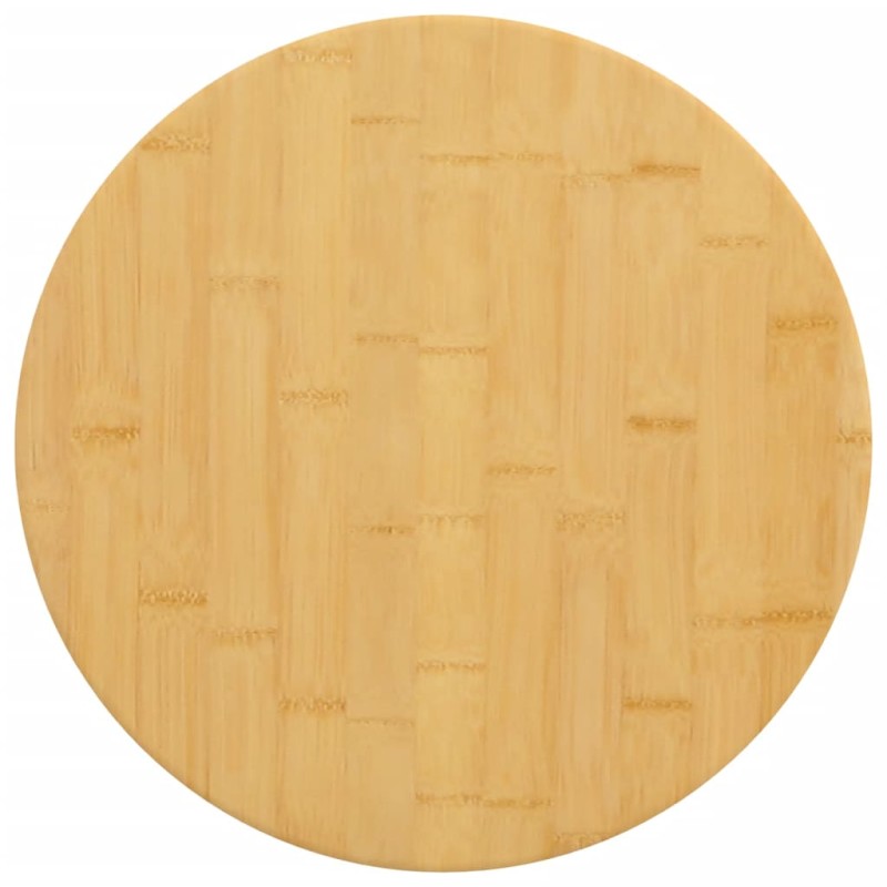 Tampo de mesa Ø50x4 cm bambu-Tampos de mesa-Home Retail