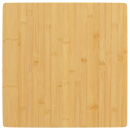 Tampo de mesa 40x40x2,5 cm bambu