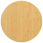 Tampo de mesa Ø90x4 cm bambu