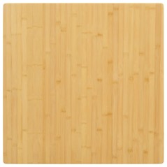 Tampo de mesa 80x80x2,5 cm bambu