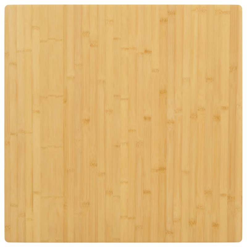 Tampo de mesa 80x80x2,5 cm bambu-Tampos de mesa-Home Retail